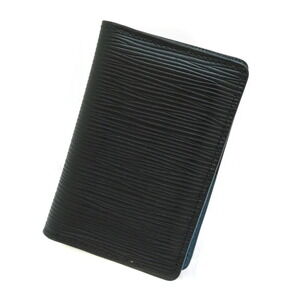 Louis Vuitton Organizer de Poche Wallet Epi Eclipse Black Noir Black
